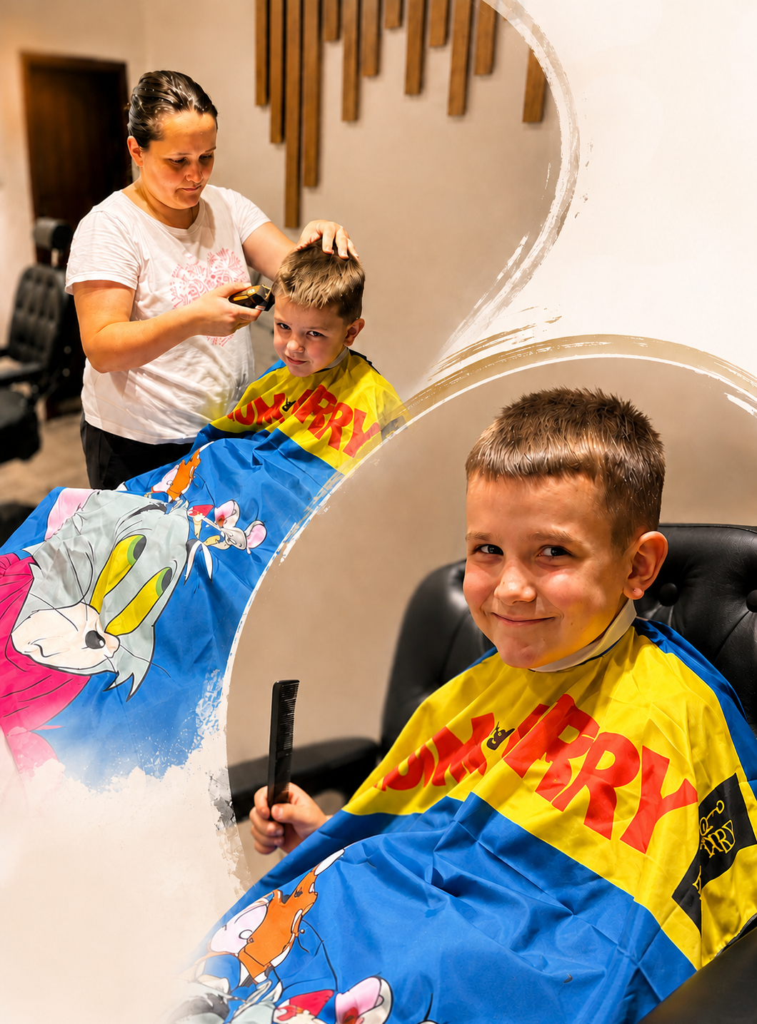 Dečje šišanje u salonu MARI 2025