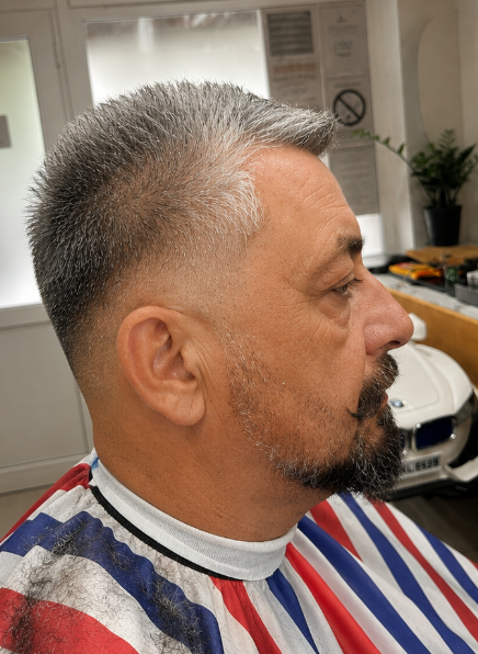 Klasično muško šišanje, MARI 2025 salon Kačarevo